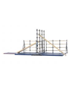 Movable climbing island - freestanding climbing frame - Ready for use
