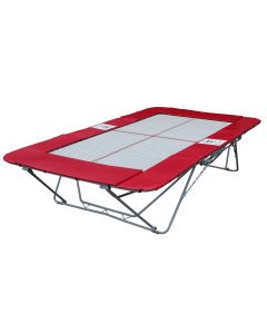 School model 77 Series trampoline. Red coverall pads as standard