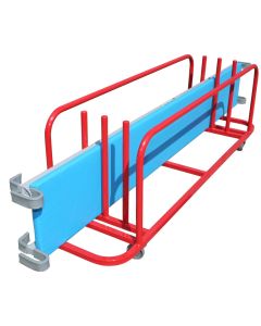 PE bridging equipment storage trolley