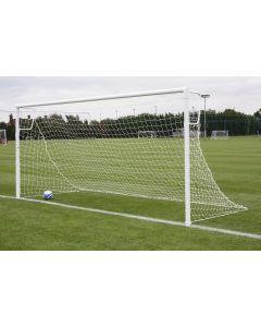 Super heavyweight socketed 9v9 football goals