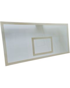 Perspex cast acrylic basketball backboard - Matchplay size