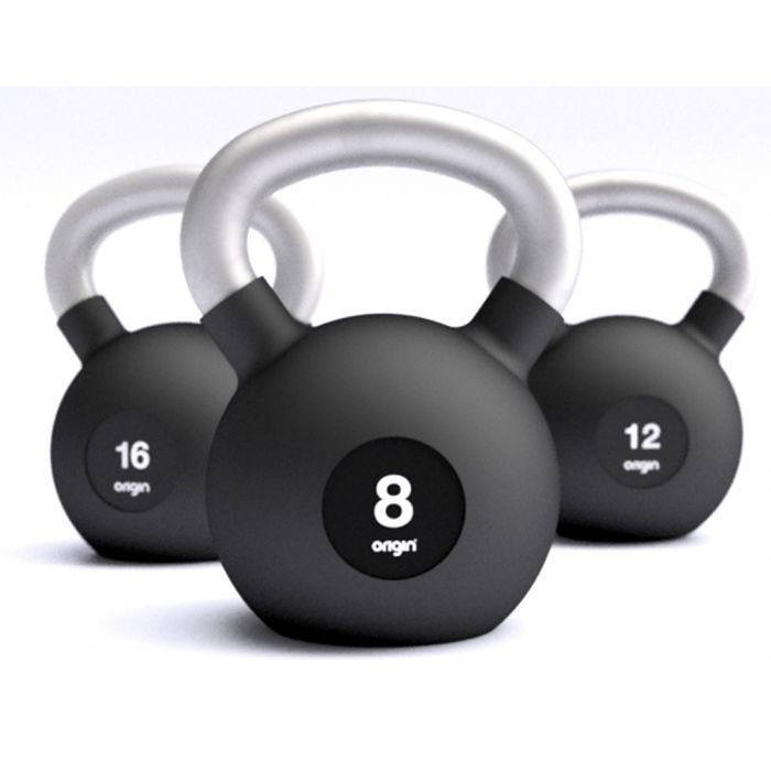 Rubber kettlebell sale